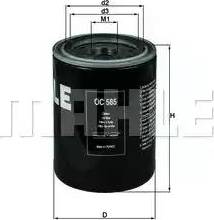KNECHT OC 585 - Oil Filter autospares.lv