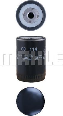 KNECHT OC 114 - Oil Filter autospares.lv