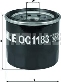 KNECHT OC 1183 - Oil Filter autospares.lv