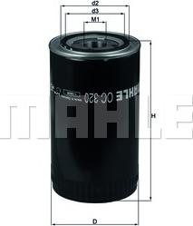 KNECHT OC 320 - Oil Filter autospares.lv