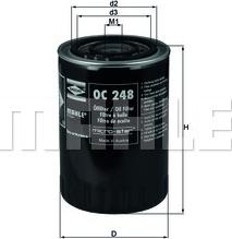 KNECHT OC 248 - Oil Filter autospares.lv