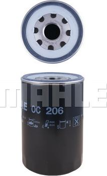 KNECHT OC 206 - Oil Filter autospares.lv