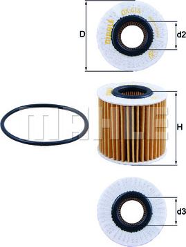 KNECHT OX 414D2 - Oil Filter autospares.lv