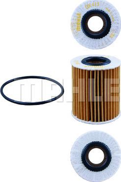 KNECHT OX 413D2 - Oil Filter autospares.lv