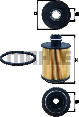KNECHT OX 559D - Oil Filter autospares.lv