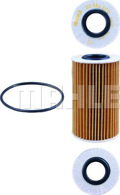 KNECHT OX 554D1 - Oil Filter autospares.lv