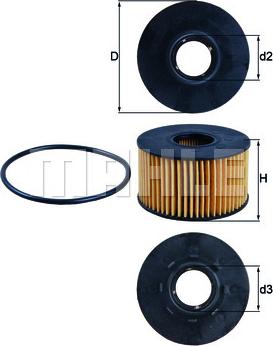 KNECHT OX 191D - Oil Filter autospares.lv