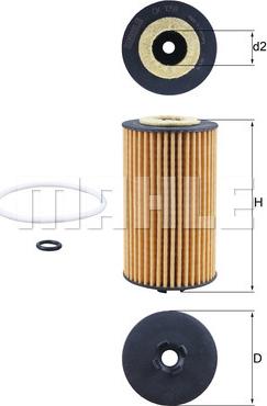 KNECHT OX 1058D - Oil Filter autospares.lv