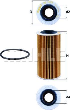 KNECHT OX 1076D - Oil Filter autospares.lv