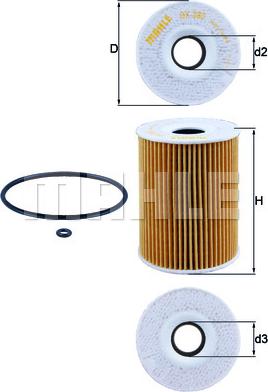 KNECHT OX 380D - Oil Filter autospares.lv