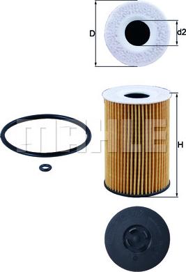 KNECHT OX 787D - Oil Filter autospares.lv