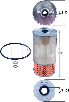 KNECHT OX 78D - Oil Filter autospares.lv