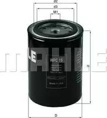 KNECHT WFC 15 - Coolant Filter autospares.lv