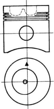 Kolbenschmidt 93355961 - Repair Set, piston / sleeve autospares.lv