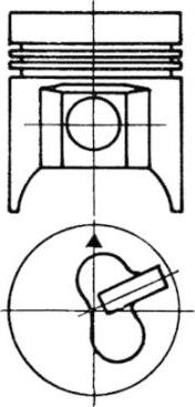 Kolbenschmidt 92813600 - Piston autospares.lv