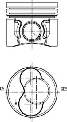 Kolbenschmidt 40422600 - Piston autospares.lv