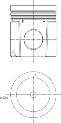 Kolbenschmidt 99799700 - Piston autospares.lv