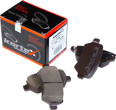 Kortex KT1515T - Brake Pad Set, disc brake autospares.lv