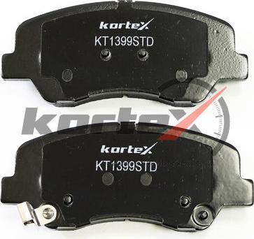 Kortex KT1399STD - Brake Pad Set, disc brake autospares.lv