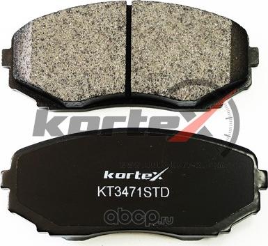 Kortex KT3471STD - Brake Pad Set, disc brake autospares.lv