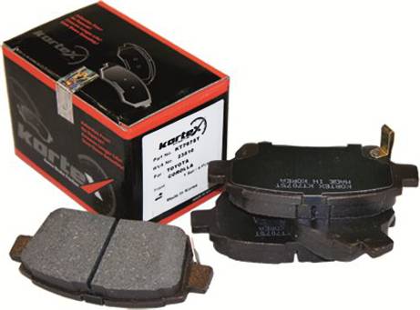 Kortex KT7075T - Brake Pad Set, disc brake autospares.lv