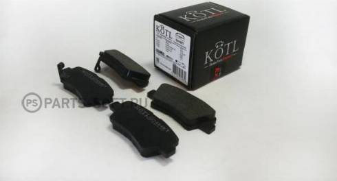 Kötl 3494KT - Brake Pad Set, disc brake autospares.lv