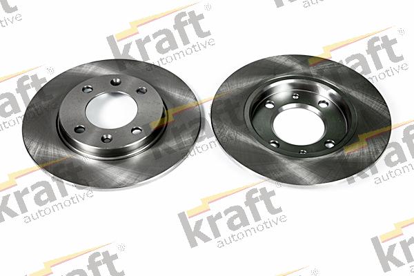 KRAFT AUTOMOTIVE 6055540 - Brake Disc autospares.lv