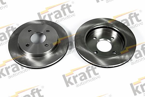 KRAFT AUTOMOTIVE 6052120 - Brake Disc autospares.lv