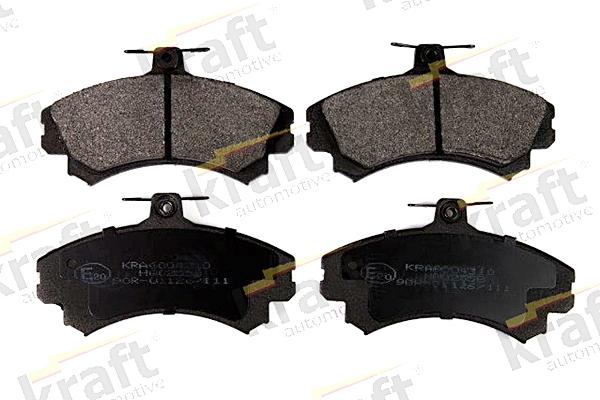 KRAFT AUTOMOTIVE 6004310 - Brake Pad Set, disc brake autospares.lv