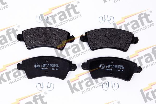 KRAFT AUTOMOTIVE 6005538 - Brake Pad Set, disc brake autospares.lv