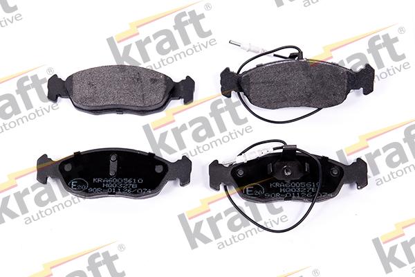 KRAFT AUTOMOTIVE 6005610 - Brake Pad Set, disc brake autospares.lv