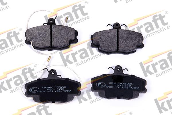 KRAFT AUTOMOTIVE 6005000 - Brake Pad Set, disc brake autospares.lv