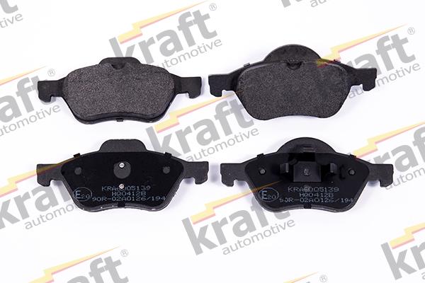 KRAFT AUTOMOTIVE 6005139 - Brake Pad Set, disc brake autospares.lv