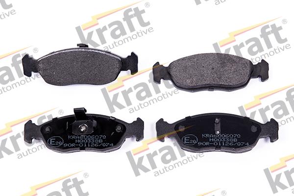 KRAFT AUTOMOTIVE 6006070 - Brake Pad Set, disc brake autospares.lv