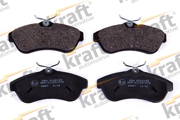 KRAFT AUTOMOTIVE 6006145 - Brake Pad Set, disc brake autospares.lv