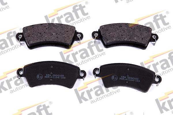 KRAFT AUTOMOTIVE 6006100 - Brake Pad Set, disc brake autospares.lv