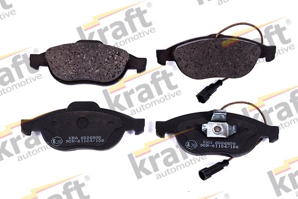 KRAFT AUTOMOTIVE 6006890 - Brake Pad Set, disc brake autospares.lv