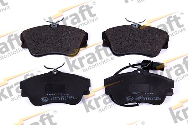 KRAFT AUTOMOTIVE 6000620 - Brake Pad Set, disc brake autospares.lv