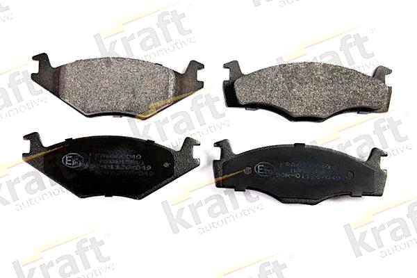 KRAFT AUTOMOTIVE 6000040 - Brake Pad Set, disc brake autospares.lv