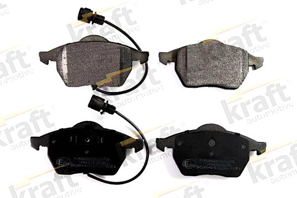 KRAFT AUTOMOTIVE 6000070 - Brake Pad Set, disc brake autospares.lv