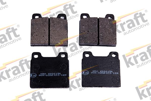 KRAFT AUTOMOTIVE 6000150 - Brake Pad Set, disc brake autospares.lv