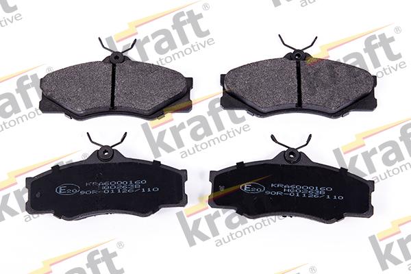 KRAFT AUTOMOTIVE 6000160 - Brake Pad Set, disc brake autospares.lv