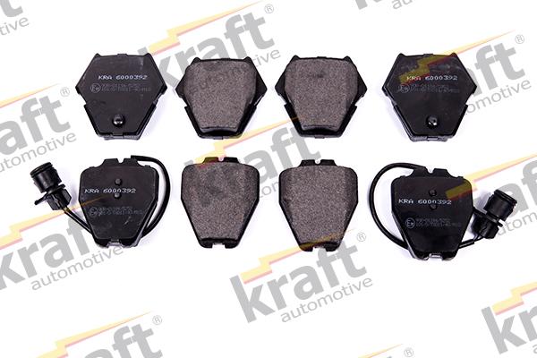 KRAFT AUTOMOTIVE 6000392 - Brake Pad Set, disc brake autospares.lv