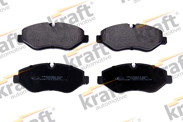 KRAFT AUTOMOTIVE 6001400 - Brake Pad Set, disc brake autospares.lv