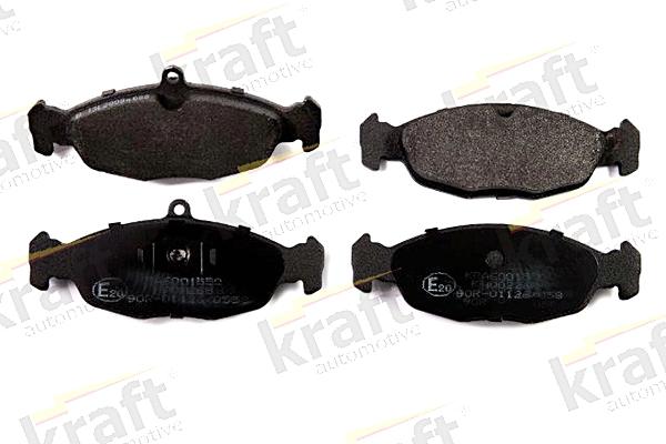 KRAFT AUTOMOTIVE 6001550 - Brake Pad Set, disc brake autospares.lv
