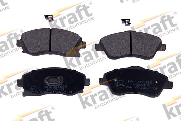 KRAFT AUTOMOTIVE 6001695 - Brake Pad Set, disc brake autospares.lv