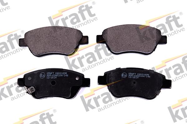 KRAFT AUTOMOTIVE 6001698 - Brake Pad Set, disc brake autospares.lv