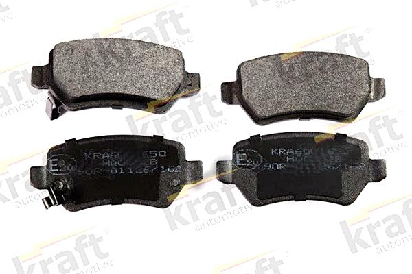 KRAFT AUTOMOTIVE 6001650 - Brake Pad Set, disc brake autospares.lv