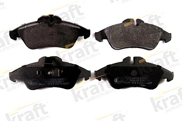 KRAFT AUTOMOTIVE 6001091 - Brake Pad Set, disc brake autospares.lv