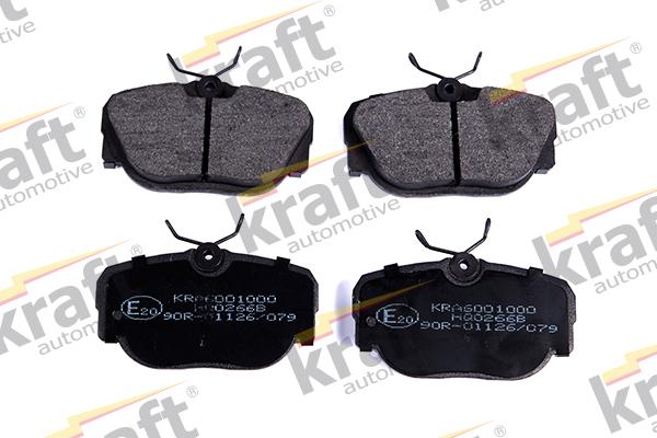 KRAFT AUTOMOTIVE 6001000 - Brake Pad Set, disc brake autospares.lv